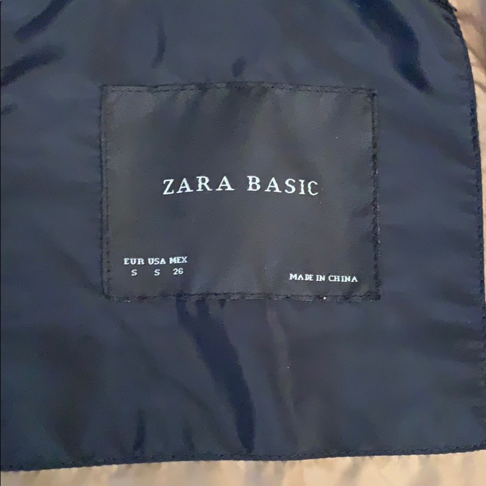 ZARA light weight jacket! Navy blue Size small - Picture 6 of 6